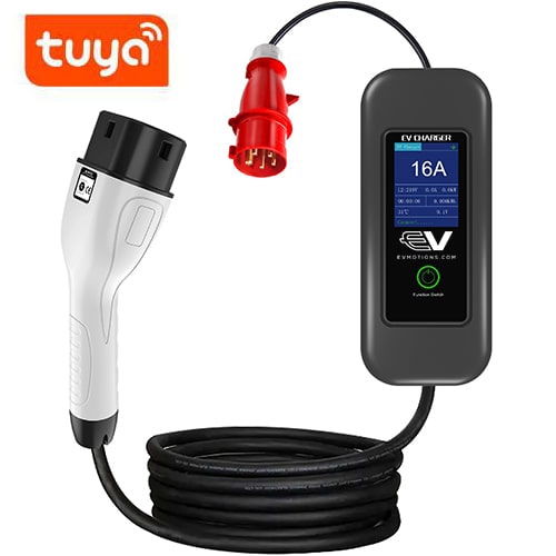 1-EVMOTIONS Delta Wi-Fi EVSE Type2 (3x16A) EV Laddkabel