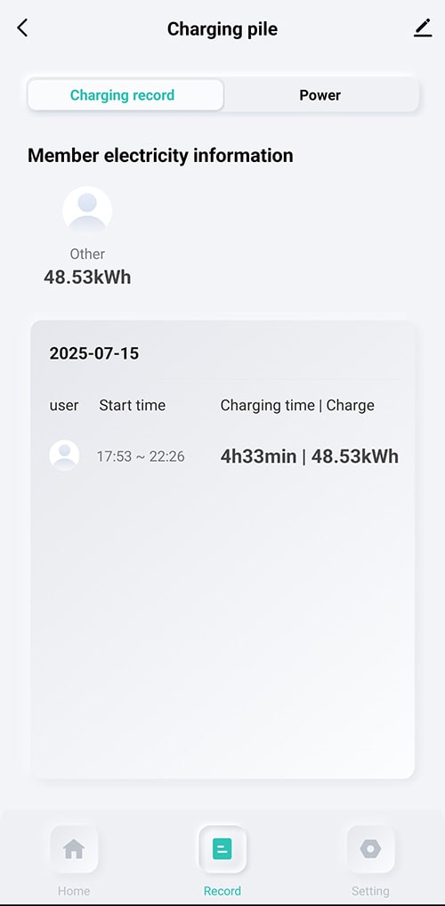 4-EVMOTIONS Delta Smart Wallbox Type2 11kw Wi-Fi EV Laddkabel